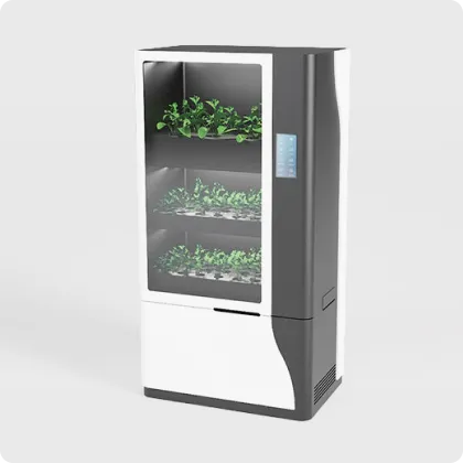 Agriculture — connected field sensor monitoring crop conditions