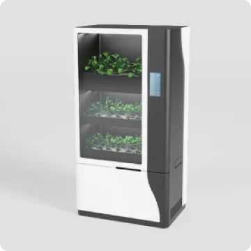 Agriculture — connected field sensor monitoring crop conditions