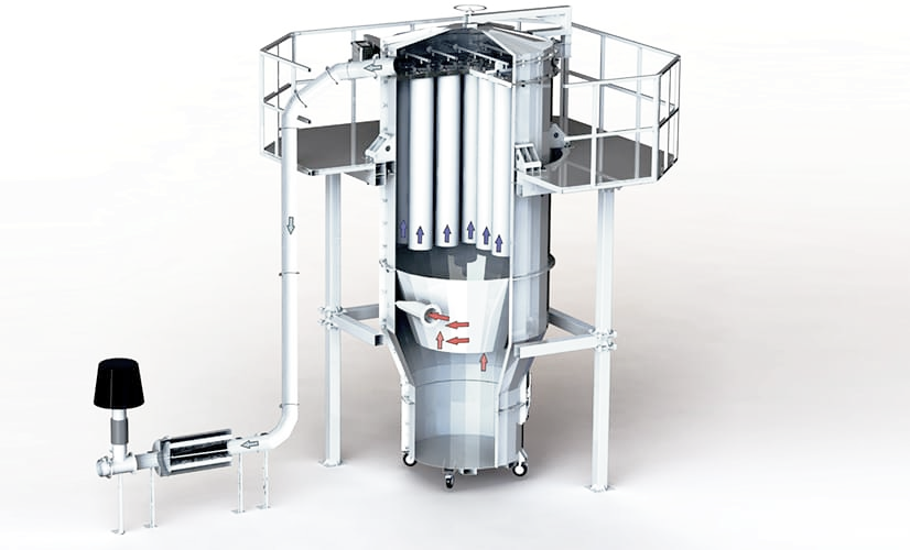 Explosion-proof industrial vacuum system overview