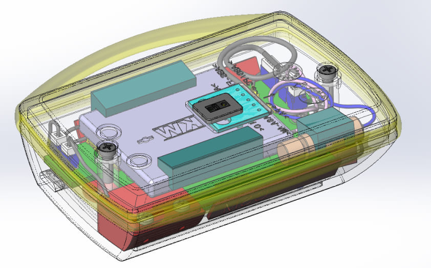 Smartwatch internal PCB