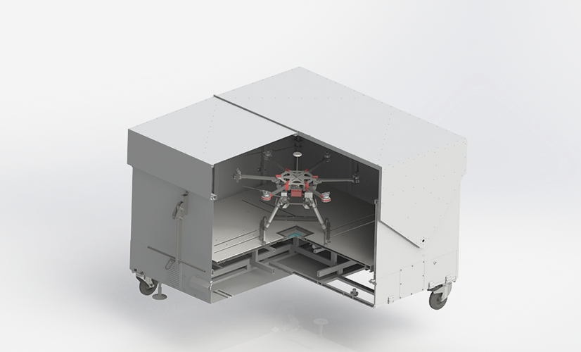 Autonomous drone station overview