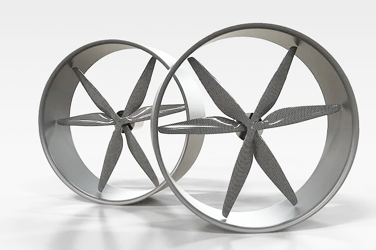 VTOL impeller design overview